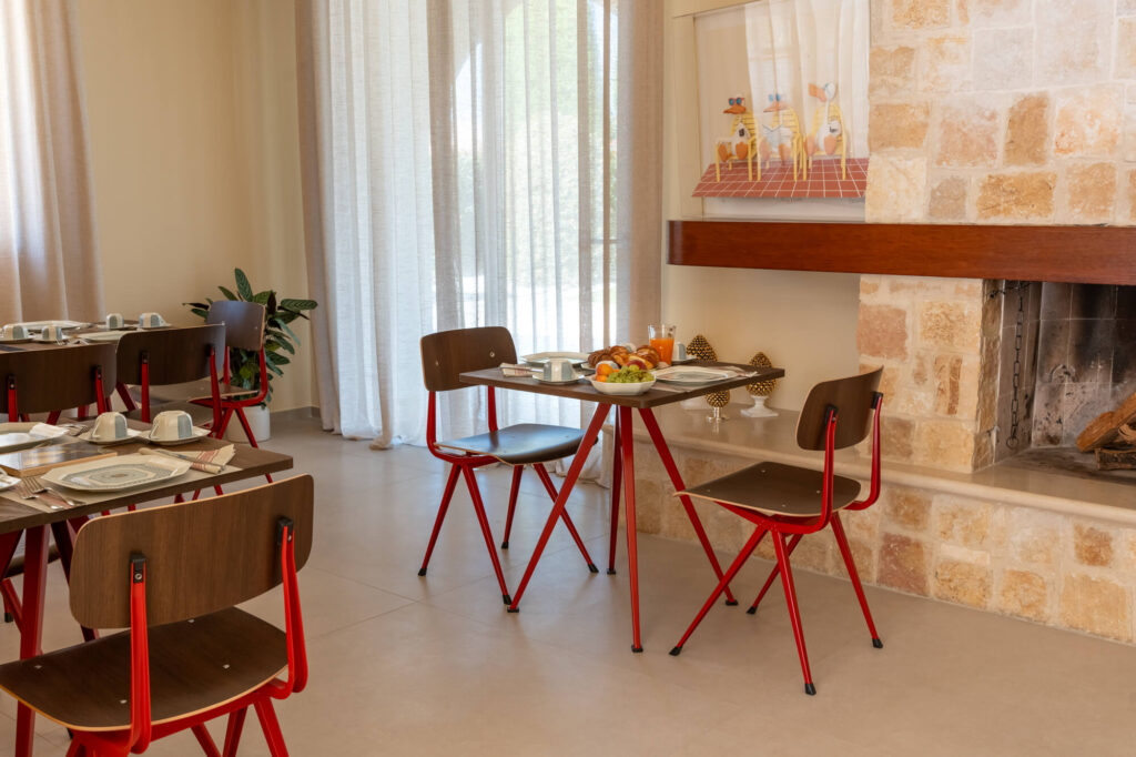 Sala colazione Radici d'olivo